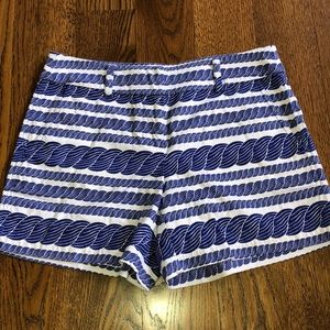 Women’s Vineyard Vines Shorts Blue/White Rope